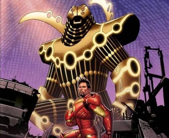 marvel comics iron man godkiller armor celestials eternals